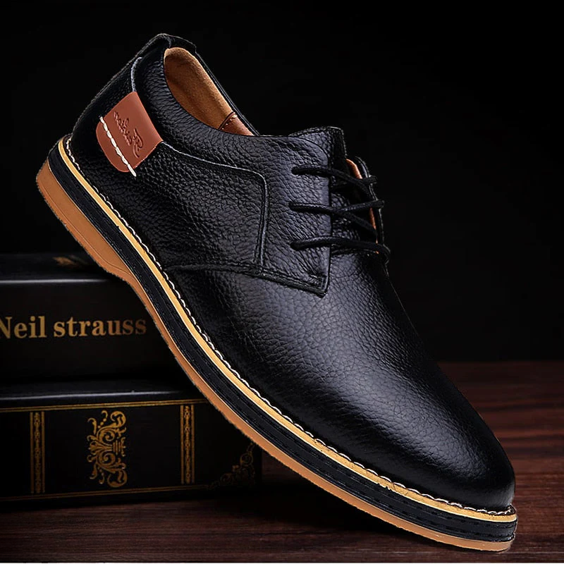 Charles - Elegante Schnürschuhe mit rutschfester Sohle für Komfort