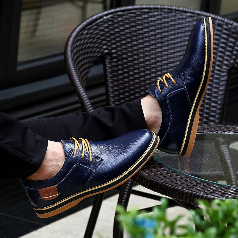 Charles - Elegante Schnürschuhe mit rutschfester Sohle für Komfort