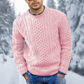 Johann - Bequemer Langärmelig Rundhalsausschnitt Strickpullover