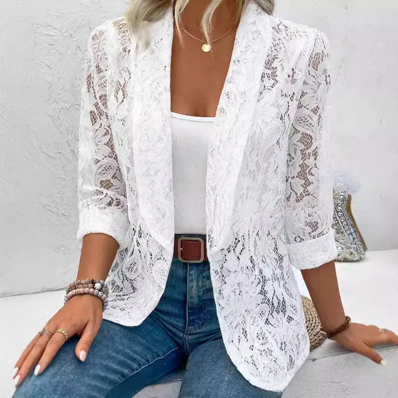 Susanna – Langarm Blazer mit Reverskragen und lockerer Passform
