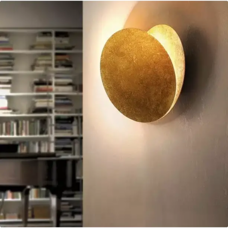 LumaDisc – Drehbare runde Wandleuchte mit LED Beleuchtung