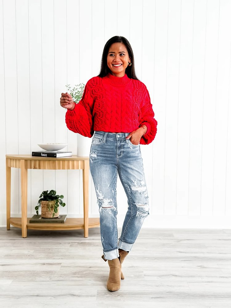 Miriam - Schlanke Passform Hose mit geradem Bein und mehreren Taschen für stilvolle