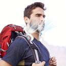 AirNest – Freihändiger Nackenventilator mit gebogenem Rahmen und einstellbarem Kühldesign