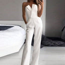 Anya - Modischer ärmelloser Jumpsuit in schmaler Passform mit Taschen