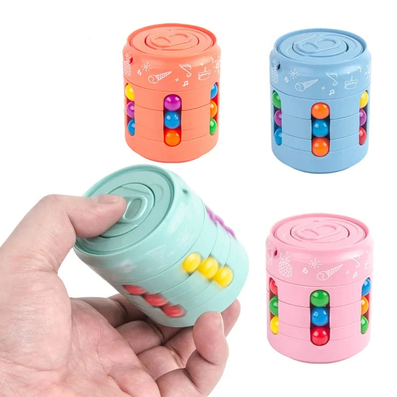 SpinLogic – Rotierendes Zappelwürfel Spielzeug mit kniffligen Puzzlefunktionen
