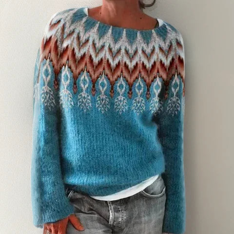 Astrid - Gemütlicher Strickpullover mit langen Ärmeln für vollen Komfort