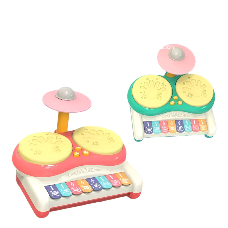 MusikMester – Interaktives Schlagzeug und Keyboard Set für die frühe Klangentdeckung