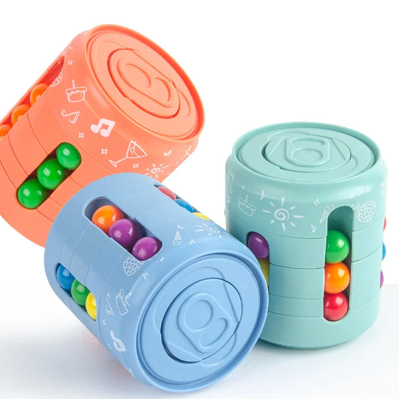 SpinLogic – Rotierendes Zappelwürfel Spielzeug mit kniffligen Puzzlefunktionen