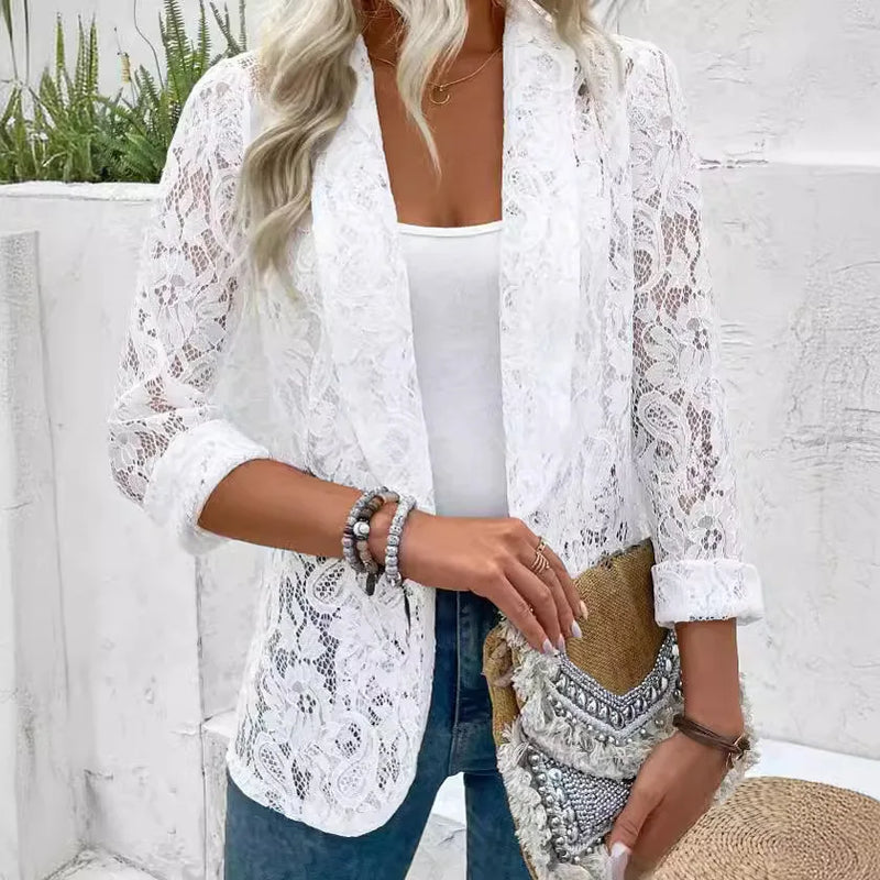 Susanna – Langarm Blazer mit Reverskragen und lockerer Passform