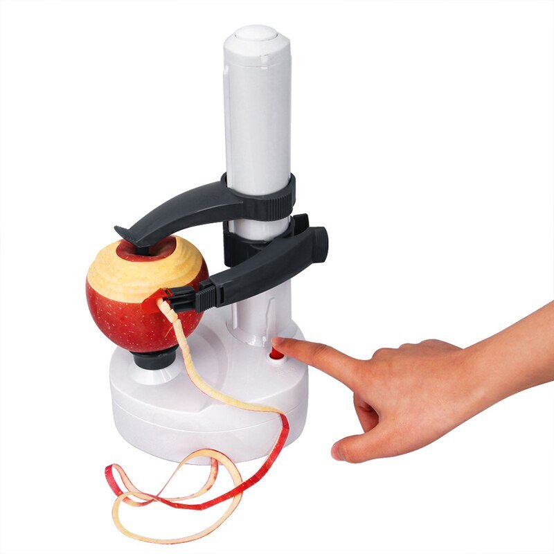 PeelSwift – Elektrischer automatischer Schäler mit rotierender Basis und Multifunktionsklinge