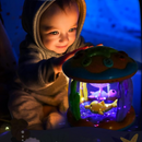 TideGlow – Rotierendes Babyspielzeug mit Meeresmotiven Musik und Lichtprojektion