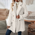 Clara - Warmer Langärmelig Reversmantel Mit Schaltflächen