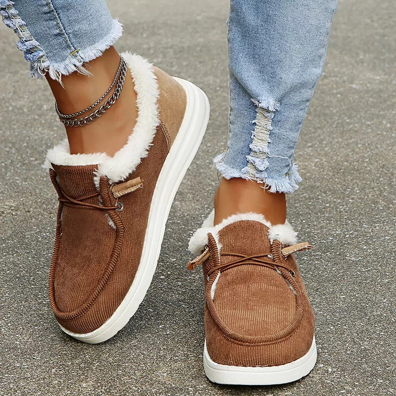 Sofie - Warm gefütterte Schuhe mit rutschfester Sohle für Komfort