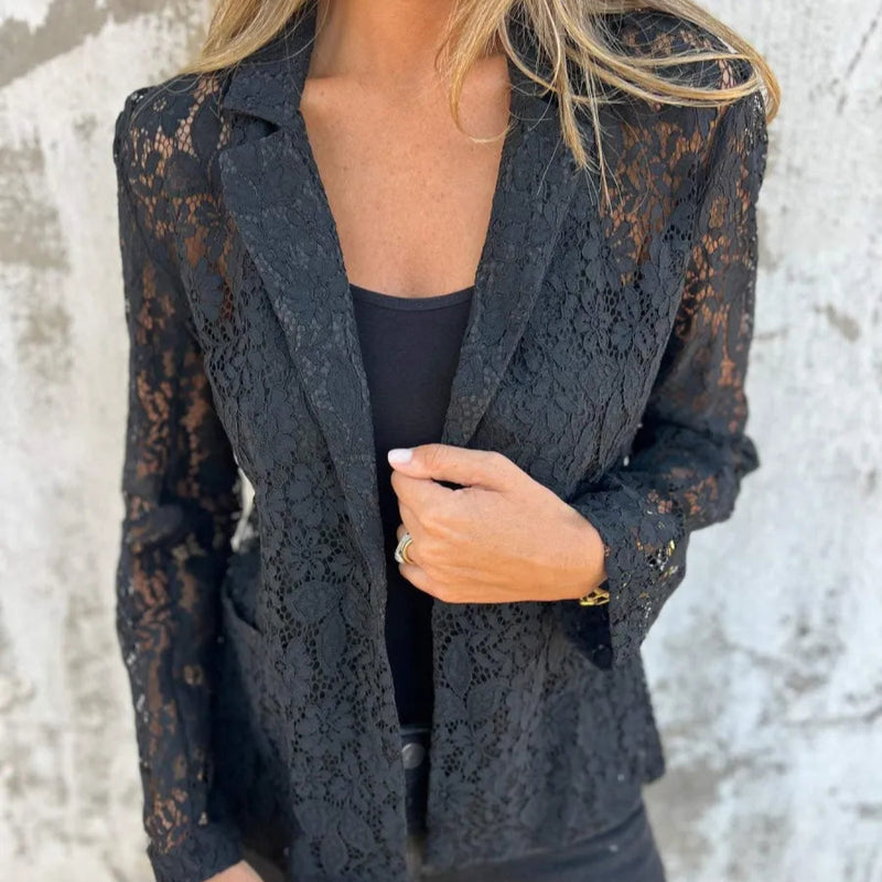 Susanna – Langarm Blazer mit Reverskragen und lockerer Passform