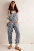 Belinda - Lässiger Denim Overall mit verstellbaren Schulterriemen und Taschen