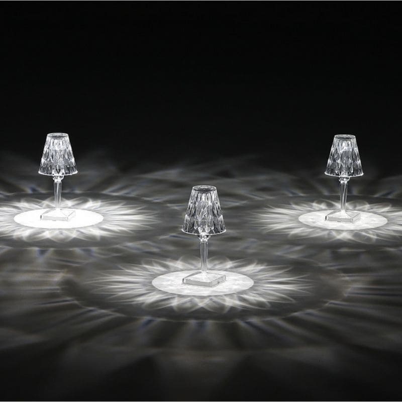 GlowLume – Dekorative Tischlampe mit USB Aufladung und einstellbarer Helligkeit