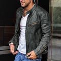 Alaric - Moderne Langärmelig Reißverschluss Jacke Mit Taschen