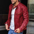 Alaric - Moderne Langärmelig Reißverschluss Jacke Mit Taschen