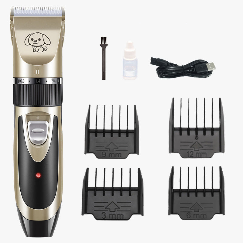 CalmCut – Wiederaufladbarer kabelloser Trimmer für Hunde und Tierhaare