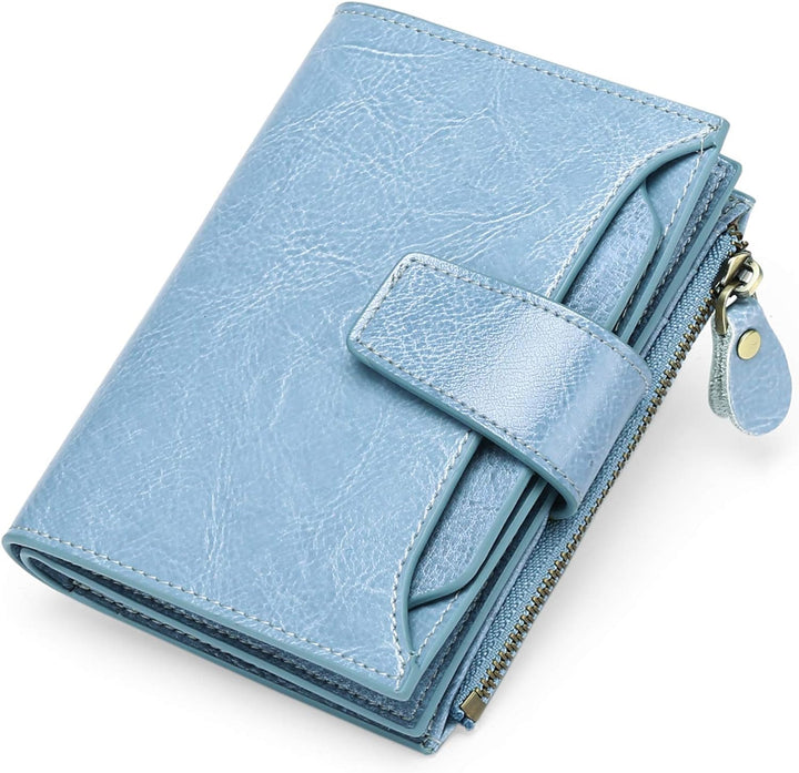 SafeVault - Klein Multifunktional Kompakt Reißverschluss Brieftasche