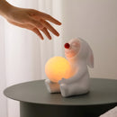 BunnyGlow – USB aufladbare Tischlampe mit LED Licht und Einzigartig Entwerfen