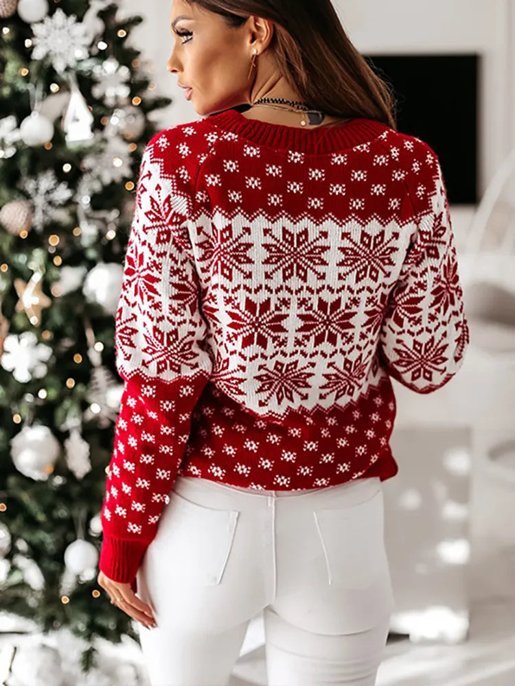 Clara - Christmas Langärmeliger  Bliss Pullover