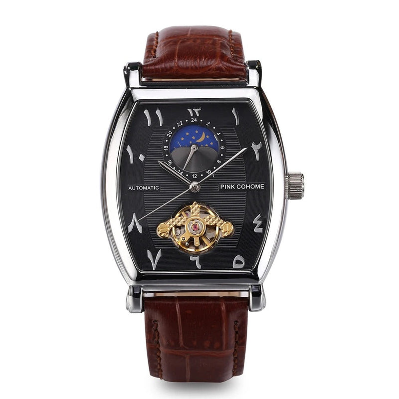 Elias – Automatische mechanische Uhr mit einzigartigem Zifferblatt und langlebigem Armband