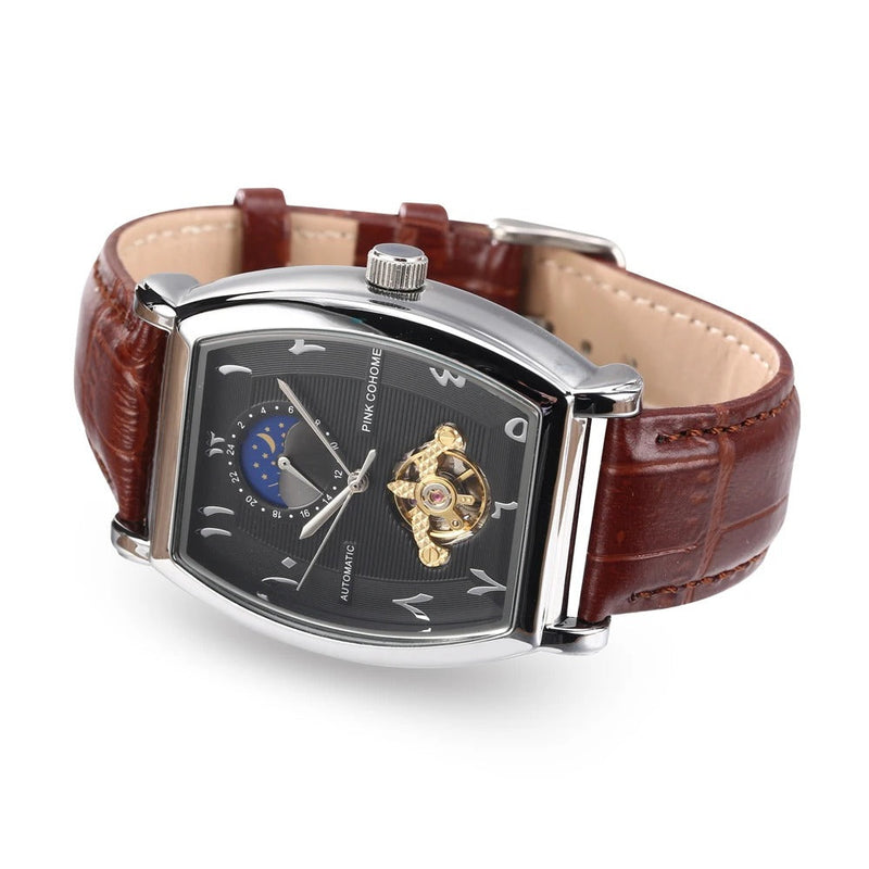 Elias – Automatische mechanische Uhr mit einzigartigem Zifferblatt und langlebigem Armband