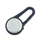 TrailSync – Outdoor Uhr mit rundem Zifferblatt und Karabinerhaken