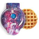 WaffleWhirl - Kompaktes rundes Waffeleisen mit Kontrollleuchte
