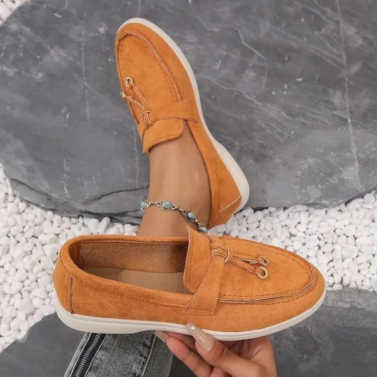 Yvona - Leichte flache Schuhe mit rutschfester Sohle für Komfort