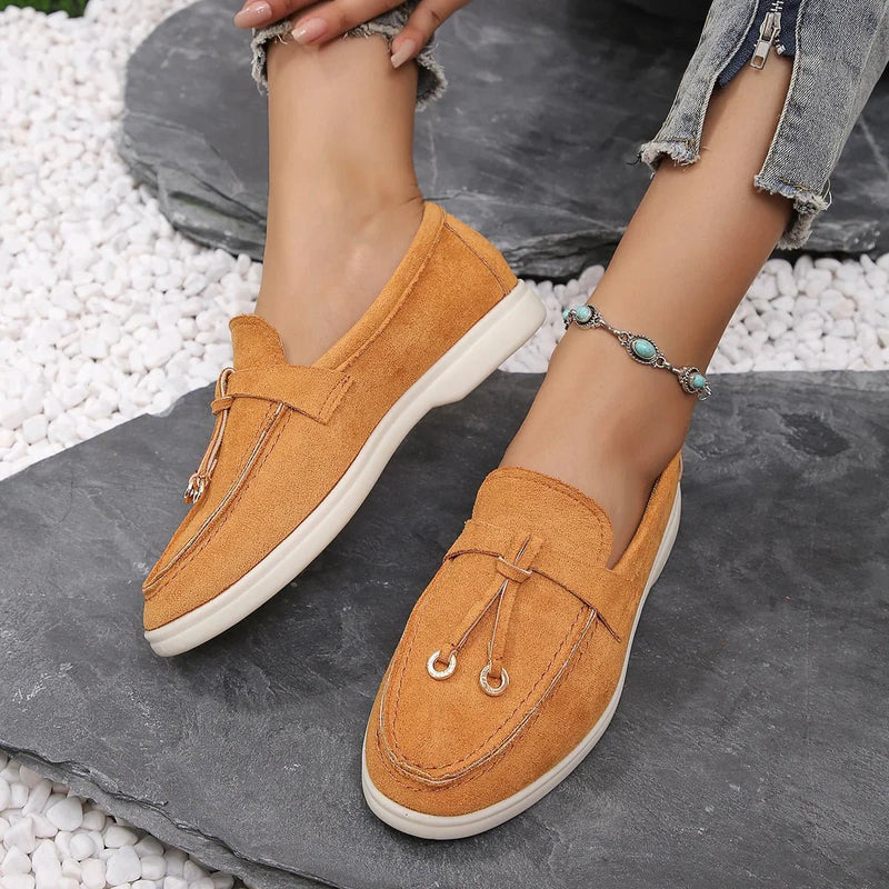 Yvona - Leichte flache Schuhe mit rutschfester Sohle für Komfort