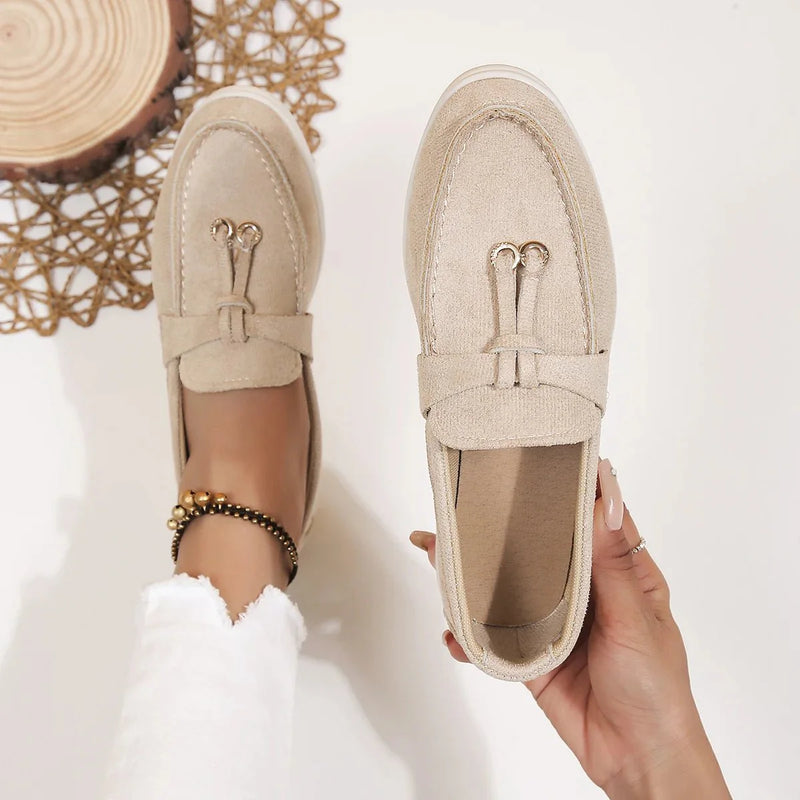 Yvona - Leichte flache Schuhe mit rutschfester Sohle für Komfort