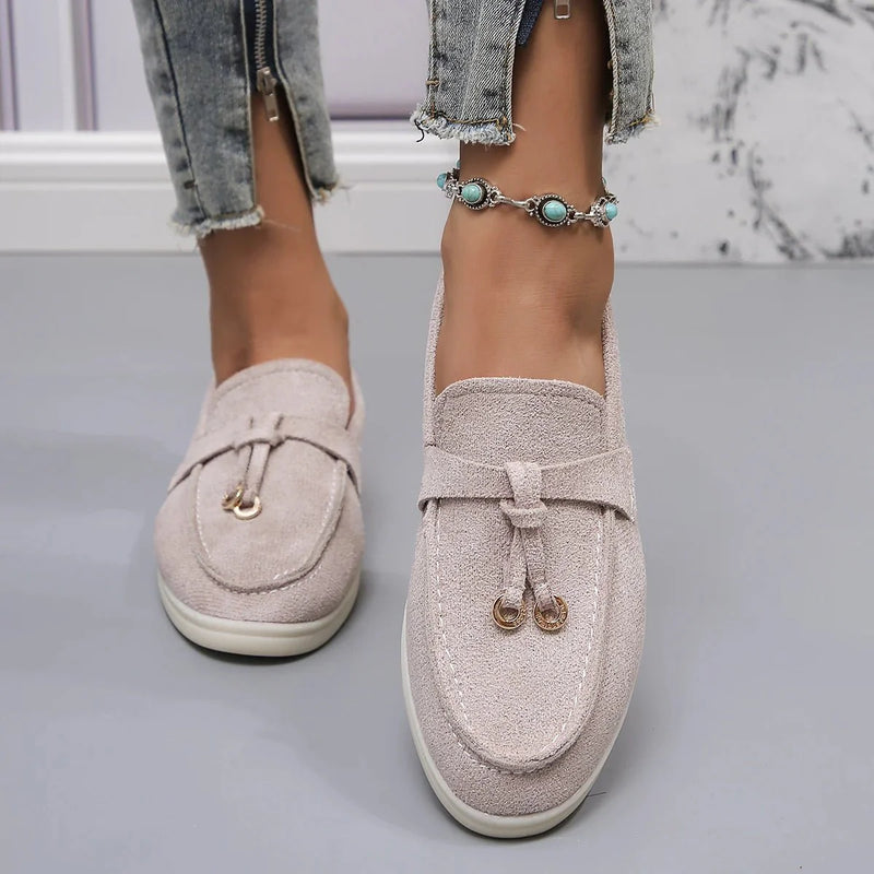 Yvona - Leichte flache Schuhe mit rutschfester Sohle für Komfort