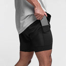 Adrean - Bequeme Trainingsshorts mit verstellbarem Kordelzug und Taschen