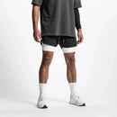 Adrean - Bequeme Trainingsshorts mit verstellbarem Kordelzug und Taschen