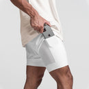 Adrean - Bequeme Trainingsshorts mit verstellbarem Kordelzug und Taschen