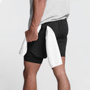 Adrean - Bequeme Trainingsshorts mit verstellbarem Kordelzug und Taschen