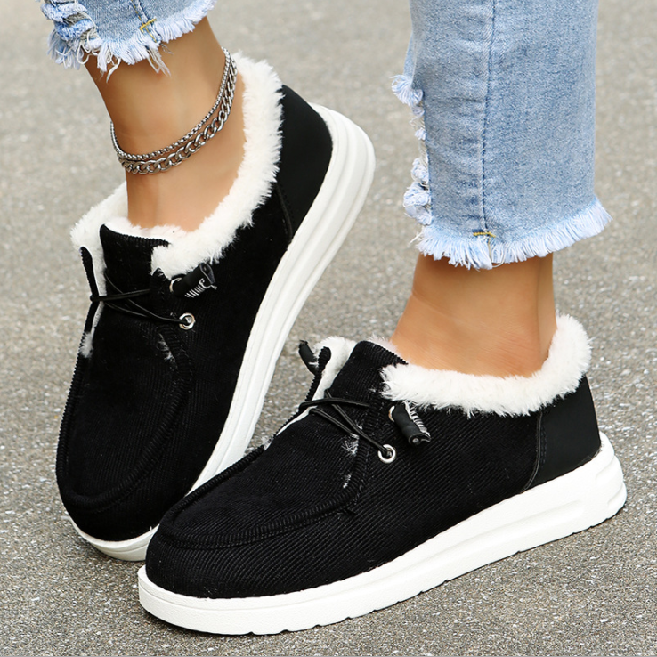 Sofie - Warm gefütterte Schuhe mit rutschfester Sohle für Komfort