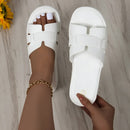 Tilana - Bequeme Flip Flops Sandalen mit dickem Boden und rutschfester