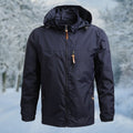 Bruno - Langärmelig Wasserdicht Jacke Mit Reißverschlusstaschen