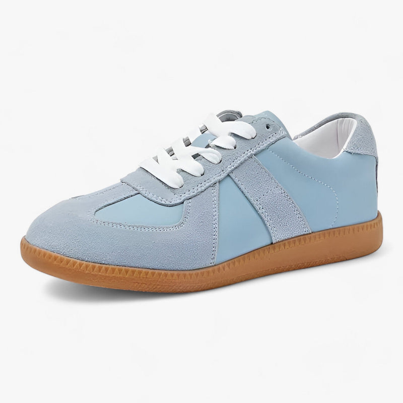 Agnes – Lässige runder Spitze Turnschuhe mit  und rutschfester Sohle für Komfort