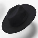 Warmora - Bequemer Warmer Flacher Wolle Fedora