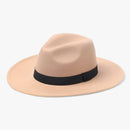Warmora - Bequemer Warmer Flacher Wolle Fedora
