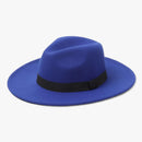 Warmora - Bequemer Warmer Flacher Wolle Fedora