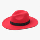Warmora - Bequemer Warmer Flacher Wolle Fedora