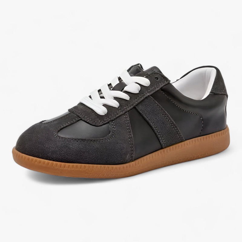 Agnes – Lässige runder Spitze Turnschuhe mit  und rutschfester Sohle für Komfort