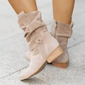 Clara - Bequeme rutschfeste Stiefel mit Seitenreißverschluss