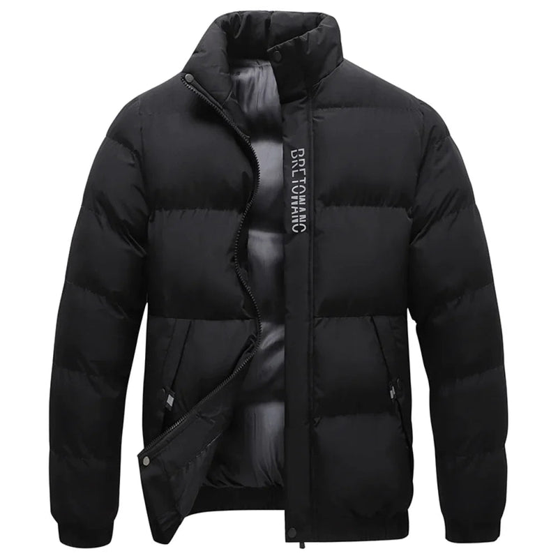 Soren - Langärmelig Warmer Jacke Mit Reissverschluss