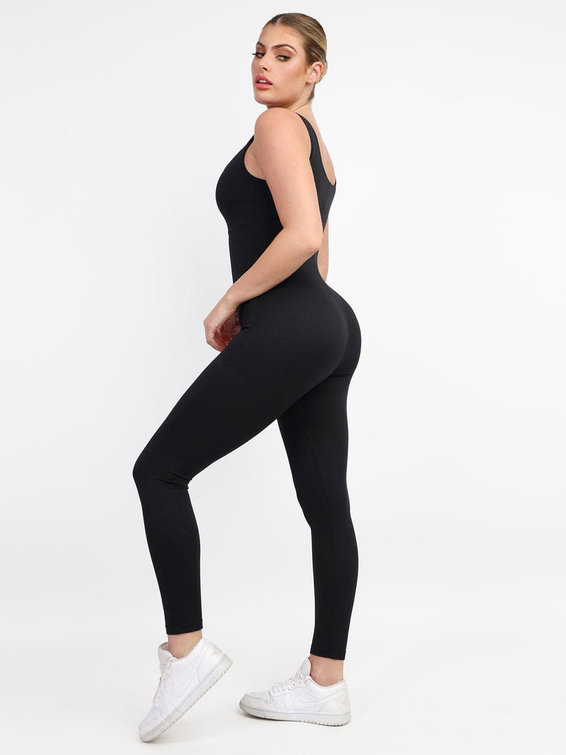Eliza – Figurbetonter Jumpsuit mit formender Passform und flüssiger Bewegungsfreiheit